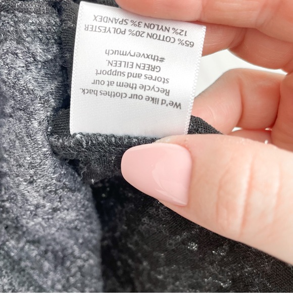 EILEEN FISHER Full Zip Long Hoodie Gray XS - Picture 6 of 6